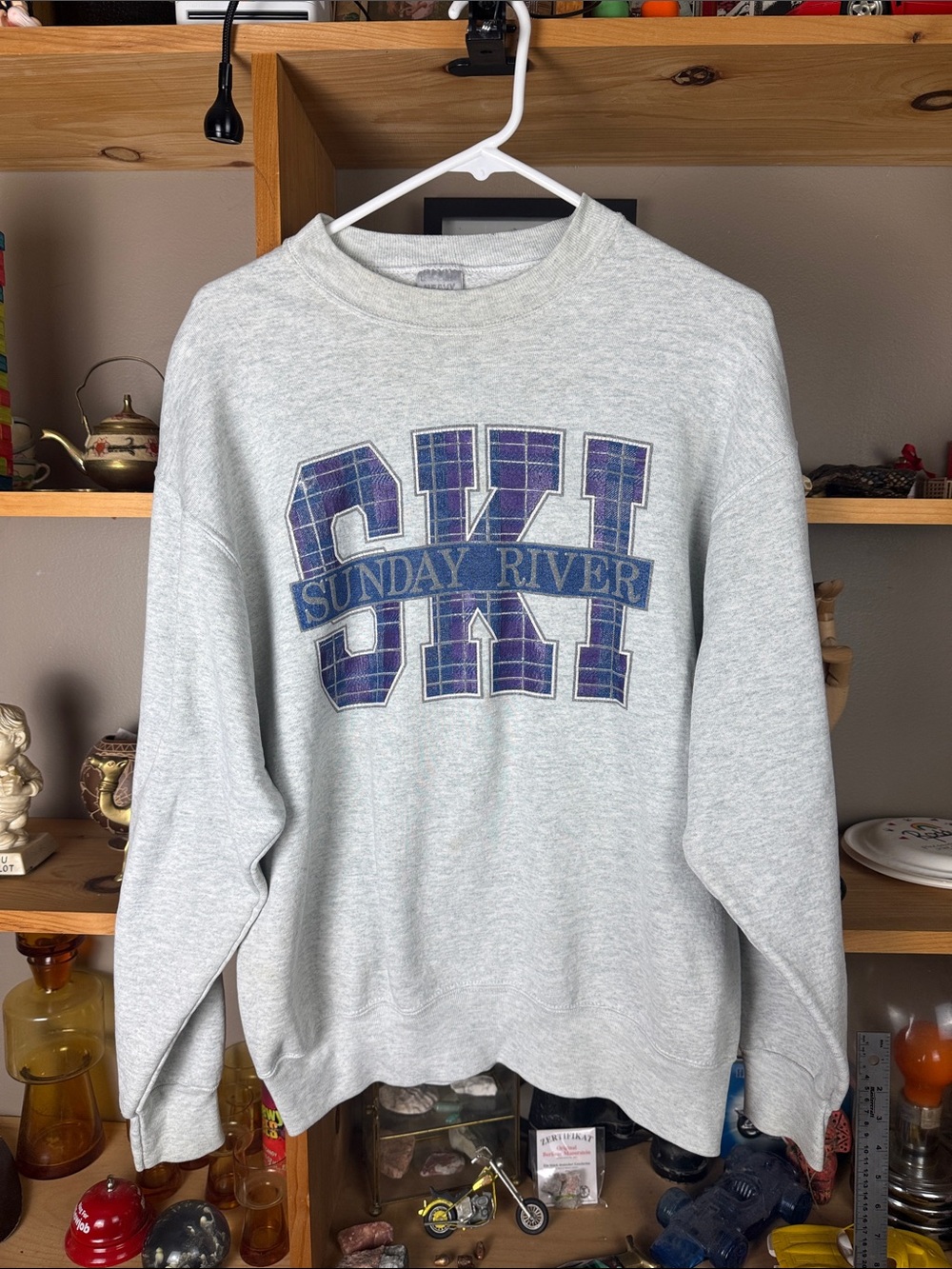 Vintage Crewneck Sunday River Ski